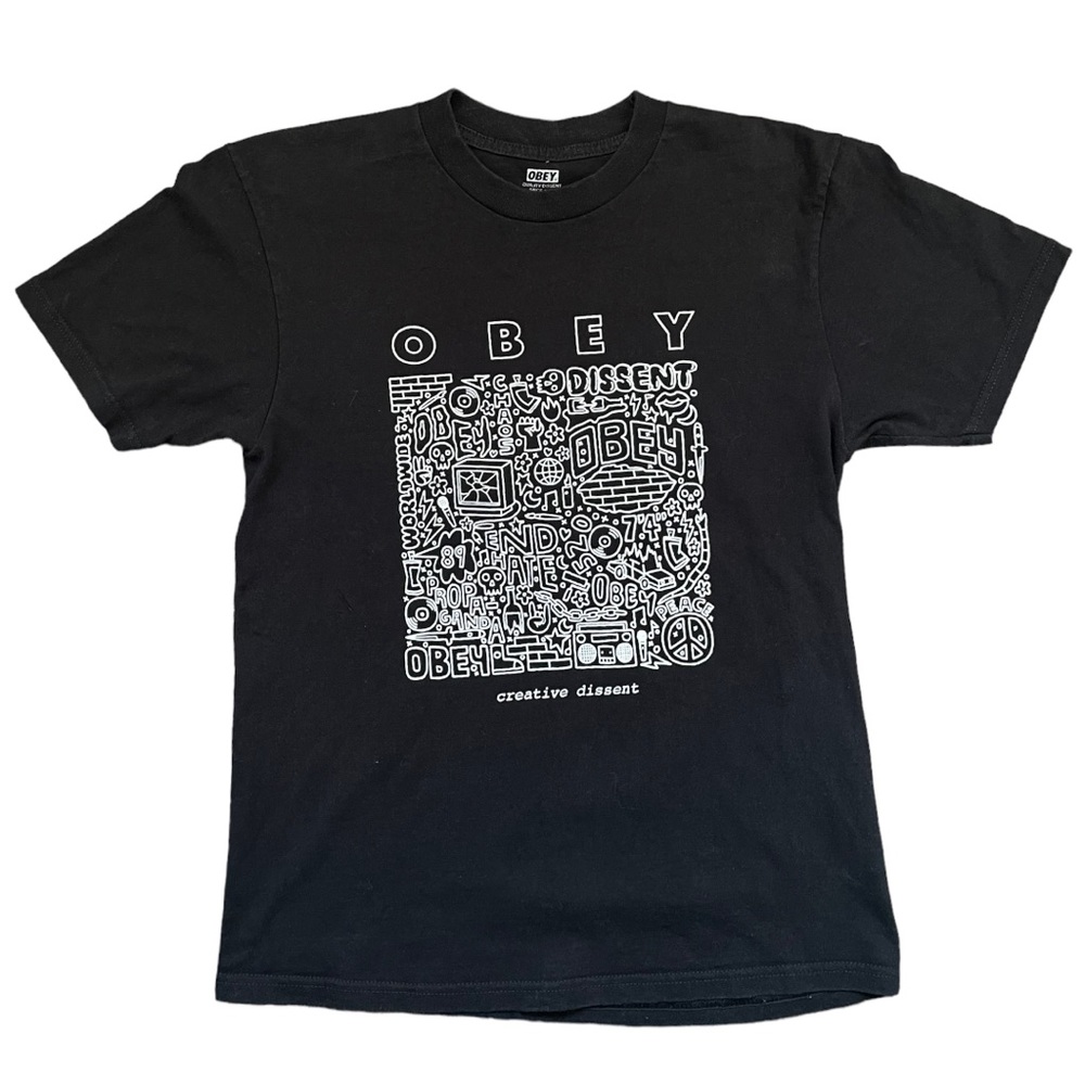 Obey Graphic Tee Shirts (S)